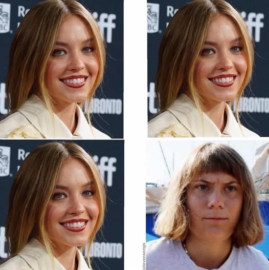 Pode ser uma imagem de 4 pessoas e cabelo loiro