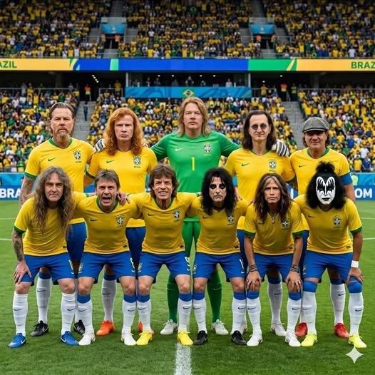 Pode ser uma imagem de futebol americano, futebol e texto